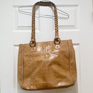 HOBO Embossed Leather Tote